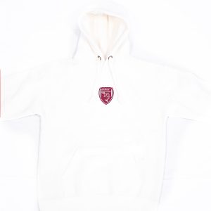 Sweat capuche blanc